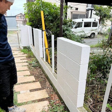 船橋市金杉T様邸 フェンス撤去